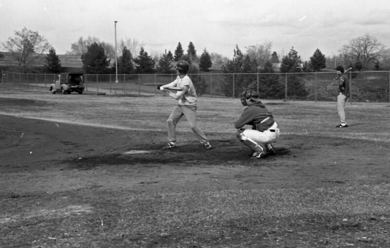 1985 Baseball, April Practice 13