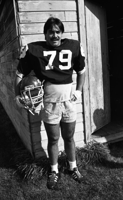 1984 Football Player, October Portraits 49