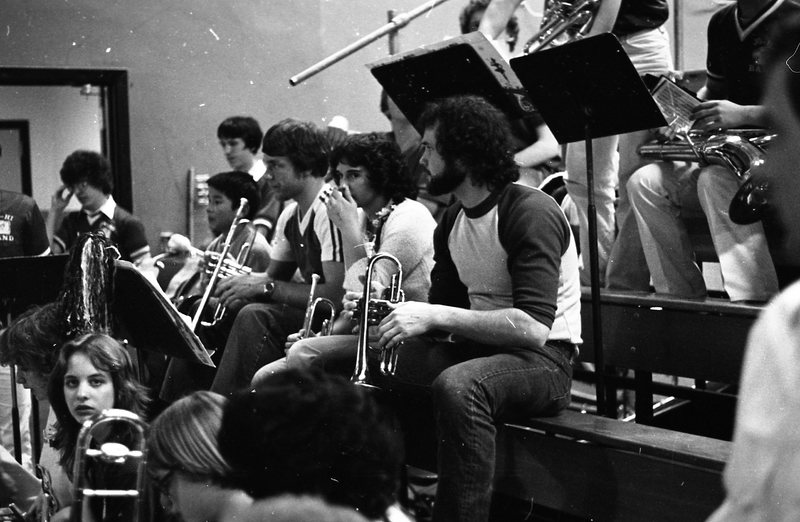 1982 High school Wapiti League Basketball Tournament, Pep Bands 01