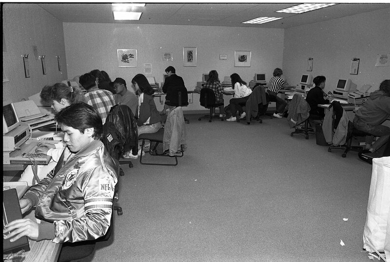 1991 Students, Learning Center 14