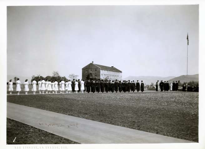 1944 Graduation Procession 1