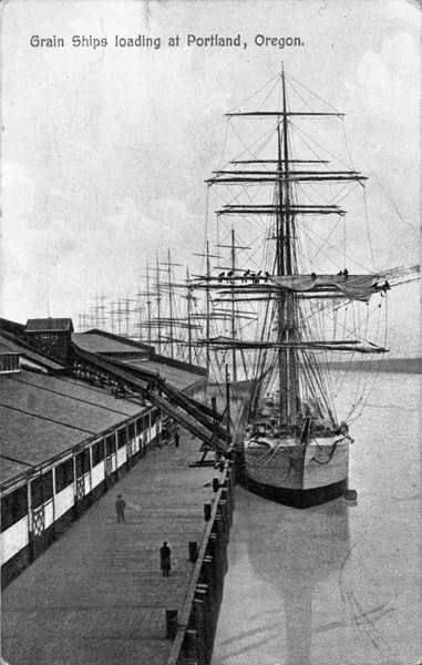 Portland, Grain Ships