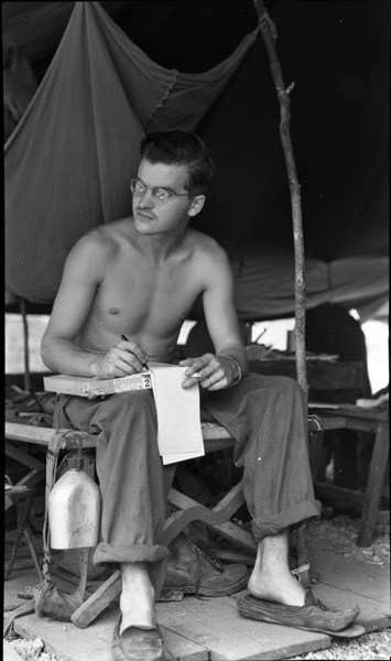 Allan Countryman Writing Letter 2