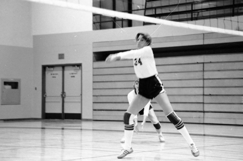 1980 Women's Volleyball Action 11
