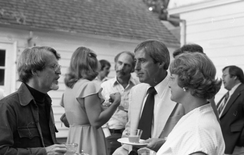 1981 Employees, Reception Outdoors 09
