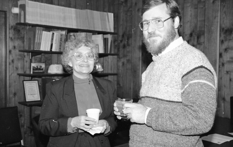 1986 Employees, December Party 07