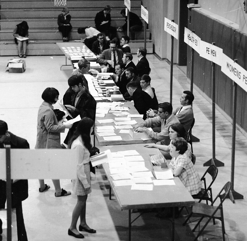 1971 Registration Day, Winter Term 05