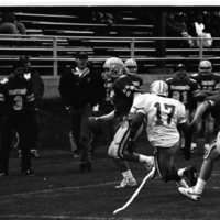 1991 Football Action, Western Oregon University at EOSC 05