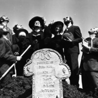 1974 Employees, Mock Funeral 19