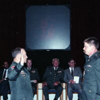 1991 ROTC Ceremony, Oath 25