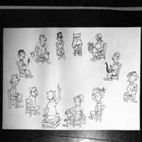 1969 Drawing, Cartoon Group