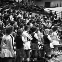 1982 High school Wapiti League Basketball Tournament, Elgin Cheerleaders 02