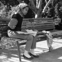 1986 Students, Outdoors in March 21