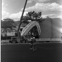 1988 Campus, Tennis Courts Construction 12