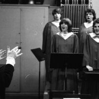 1985 April, Choir 02