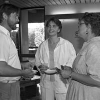 1988 Loso Hall, Groundbreaking Ceremony, Reception 36