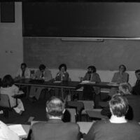 1976 Employees, Unknown Faculty/Staff Meeting 03