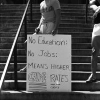 1981 Students, Protest Rally 12