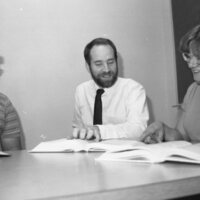 1985 Students, Consult Professor John Blanchard 02