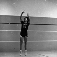 1981 Women's Basketball Action, Practice 19