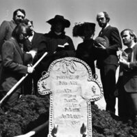 1974 Employees, Mock Funeral 14