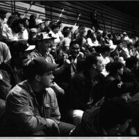 1991 Volleyball Fans, Northwest Nazarene College at EOSC 04