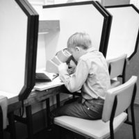 1970 Ackerman Elementary School, Audiovisual Equipment 01