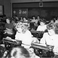 1949 Classroom, Typing