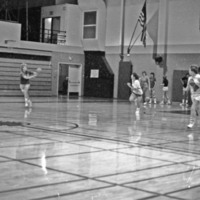 1985 Women's Basketball Practice 12
