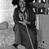 1984 Ackerman Elementary School Employee, Halloween 05