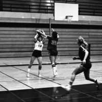 1982 Women's Basketball, EOSC vs. Judson Baptist College, Action 03