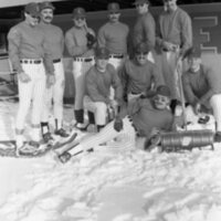 1988 Baseball Players in Snow 08