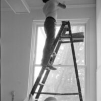 1983 Student, Painting Ceiling 03