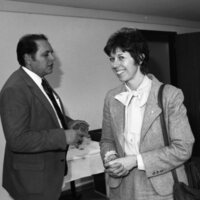 1986 Chancellor William "Bud" Davis, Employee Reception 06