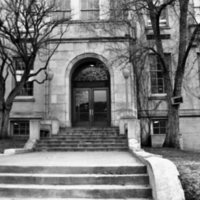 1987 Ackerman School Entrance
