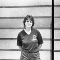 1984 Women's Basketball Players, Fall Portraits 30
