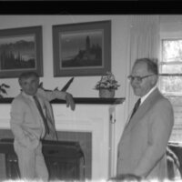 1989 President David Gilbert's House Dinner 07