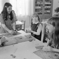 1974 Ackerman Elementary School, Clay 07