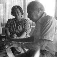 1985 Elderhostel Program, Piano Player 01