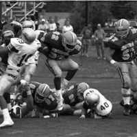 1991 Football Action, Western Washington University at EOSC 01