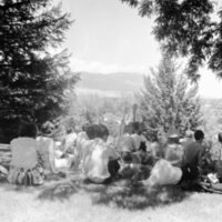 1968 Unidentified Guest Speaker, Outdoors 05
