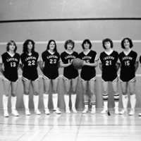 1981 Women's Basketball, January Team Photos 07