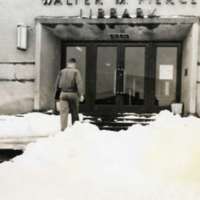 50's Pierce Library Entrance