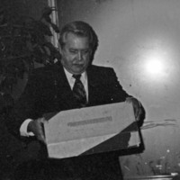 1985 Chancellor Visit, Dinner 01