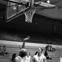 1981 Alumni Basketball Game, Warm-up 05
