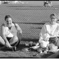 1991 Football, Alumni Game BBQ 01