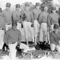 1988 Baseball Players in Snow 13