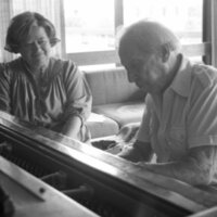 1985 Elderhostel Program, Piano Player 02
