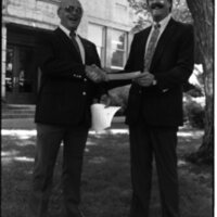 1990 Check Presentation, Jim Hottois 03