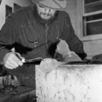 1974 Art, Glass Sculpting 04